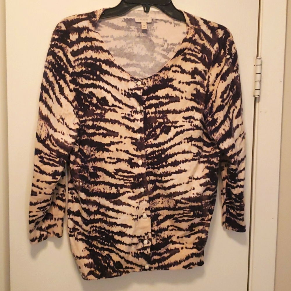 Animal Print Sweater size M